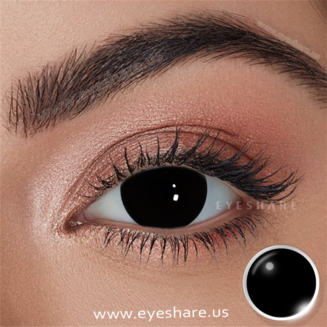 Rynx Cosplay BLIND Black 14.5mm 1 Pair | 1 Year