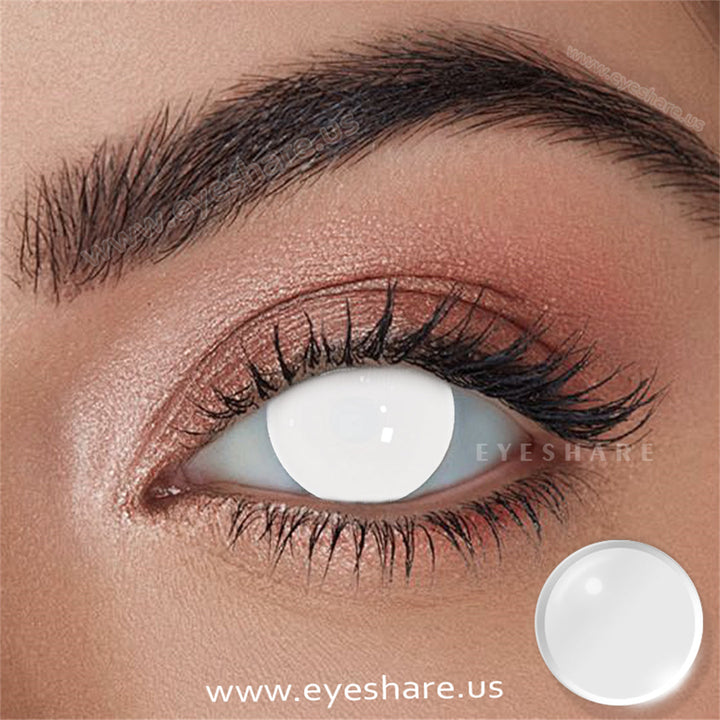 Rynx Cosplay Blind White 14.5 mm 1 Pair | 1 Year