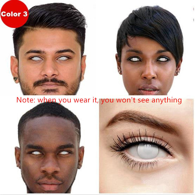 Rynx Cosplay Blind White 14.5 mm 1 Pair | 1 Year