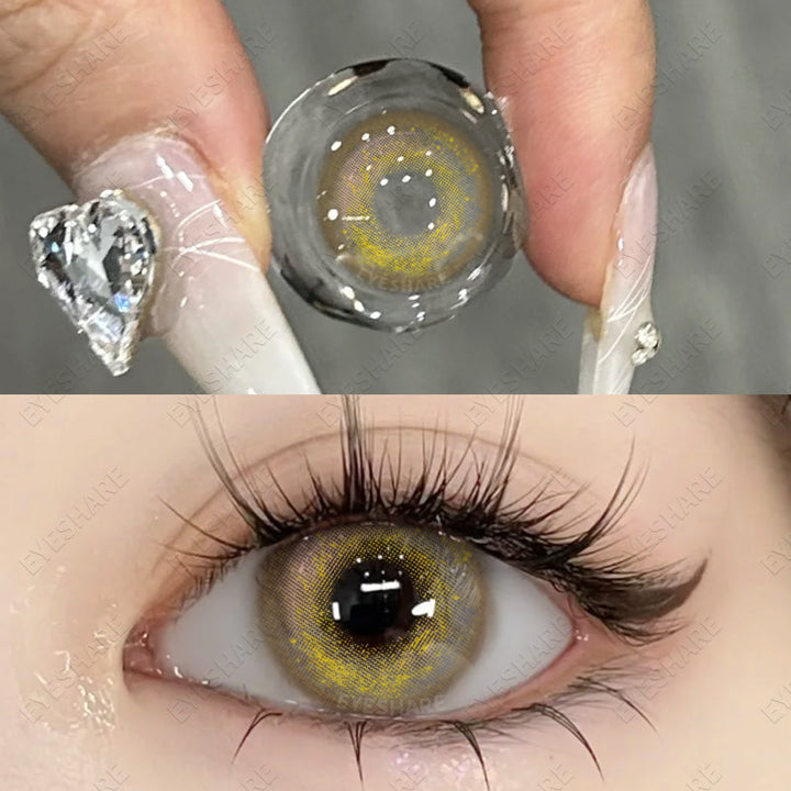 Rynx Bling Brown 14.2mm 1 Pair | 1 Year