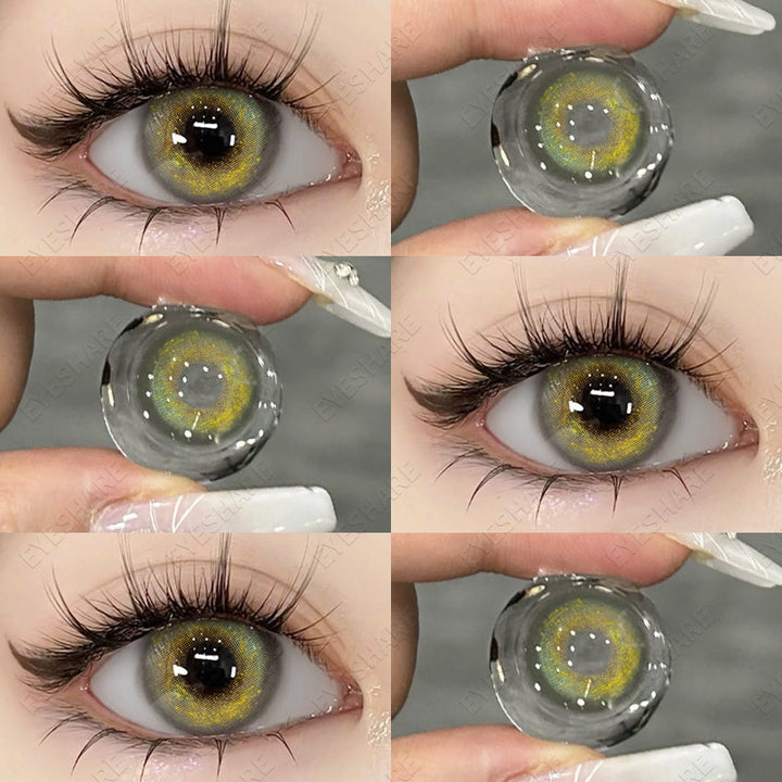 Rynx Bling Green 14.2 mm 1 Pair | 1 Year