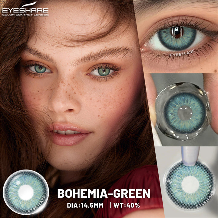Rynx Bohemia Green 14.5 mm 1 Pair | 1 Year
