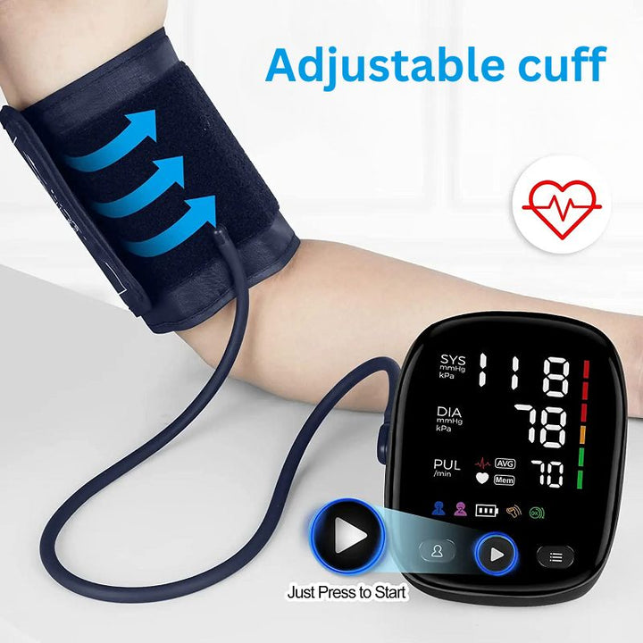 Lisslune | Blood Pressure Monitor with LED Display