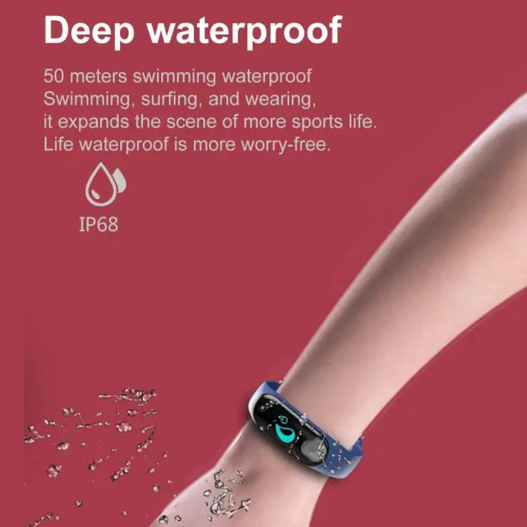 Lisslune | Smartwatch with blood pressure and heart rate monitor
