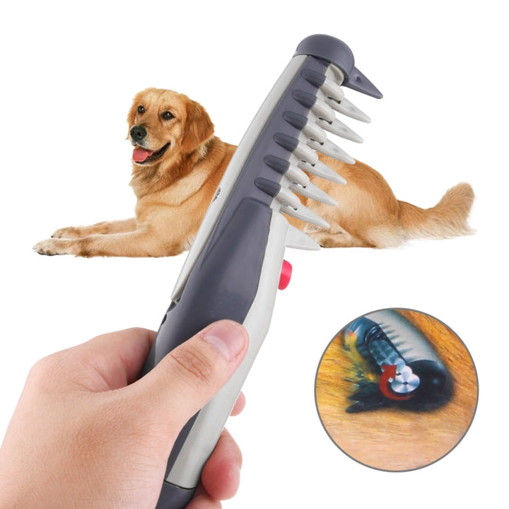 Knot Out Ultimate Pet Electric Grooming Comb for Cutting Tangles Tool Shear Trimmer