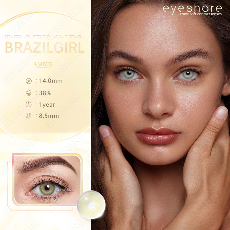 Rynx Brazilgirl Amber 14.0mm 1 Pair | 1 Year