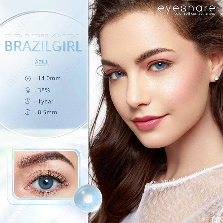 Rynx Brazilgirl Blue 14.0mm 1 Pair | 1 Year