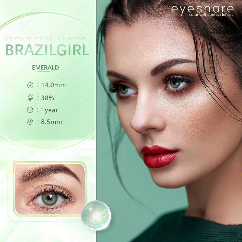 Rynx Brazilgirl Emarald 14.0mm 1 Pair | 1 Year