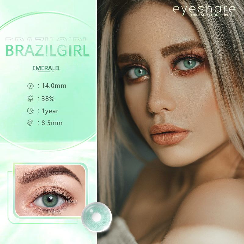Rynx Brazilgirl Green 14.0mm 1 Pair | 1 Year