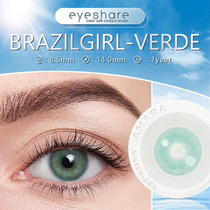 Rynx Brazilgirl Green 14.0mm 1 Pair | 1 Year