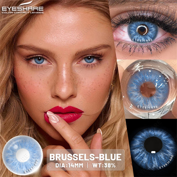 Rynx Brussels Blue 14.0mm 1 Pair | 1 Year