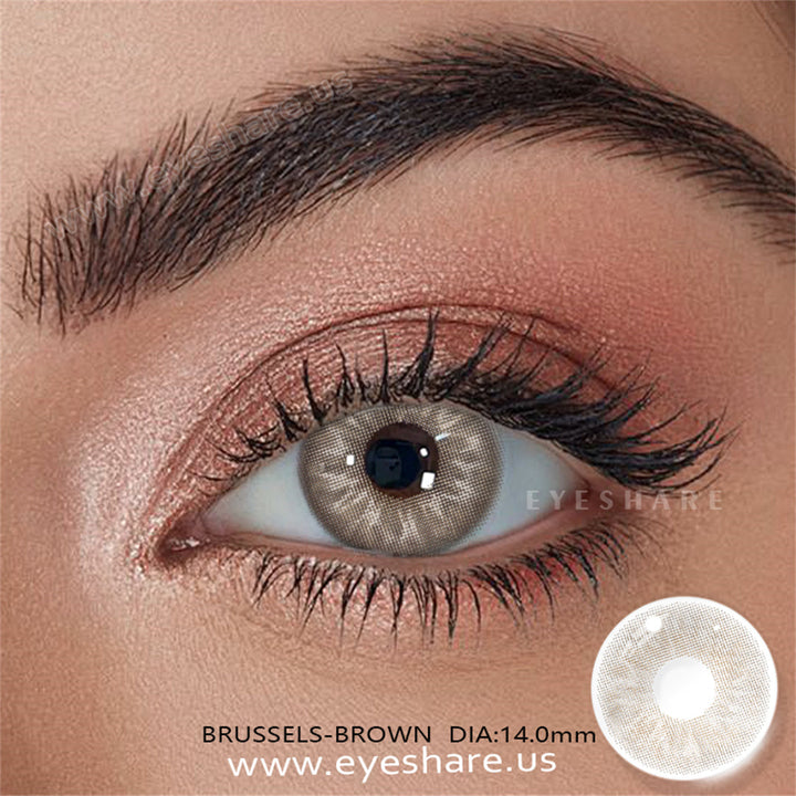 Rynx Brussels Brown 14.0 mm 1 Pair | 1 Year