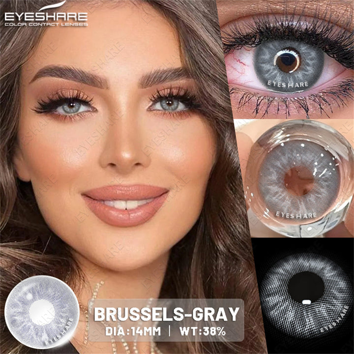 Rynx Brussels Gray 14.0 mm 1 Pair | 1 Year