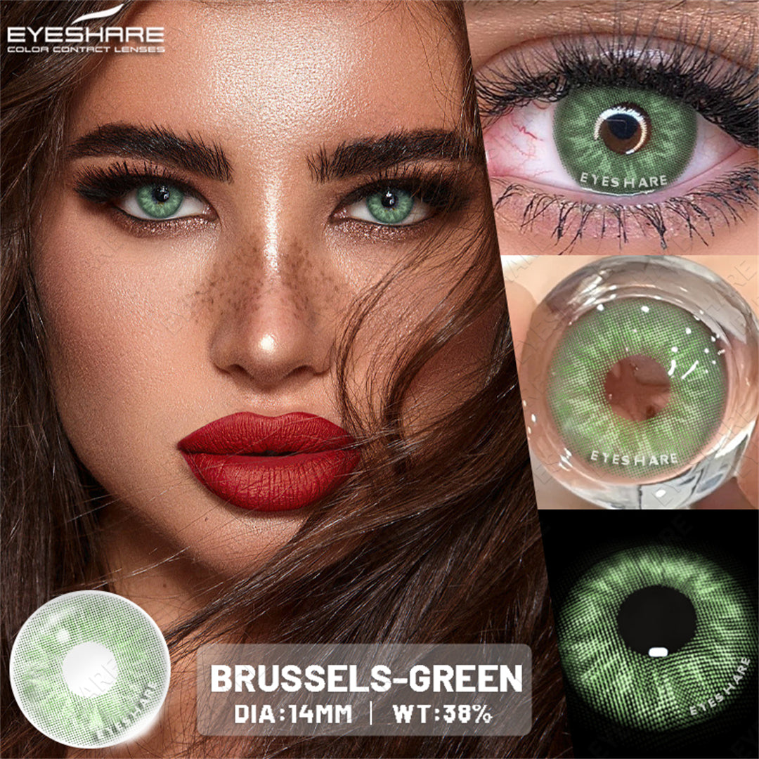 Rynx Brussels Green 14.0 mm 1 Pair | 1 Year