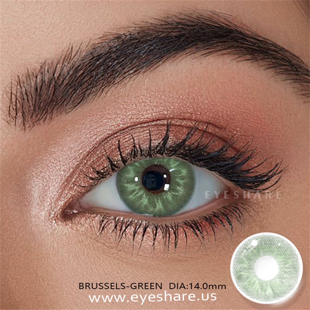 Rynx Brussels Green 14.0 mm 1 Pair | 1 Year