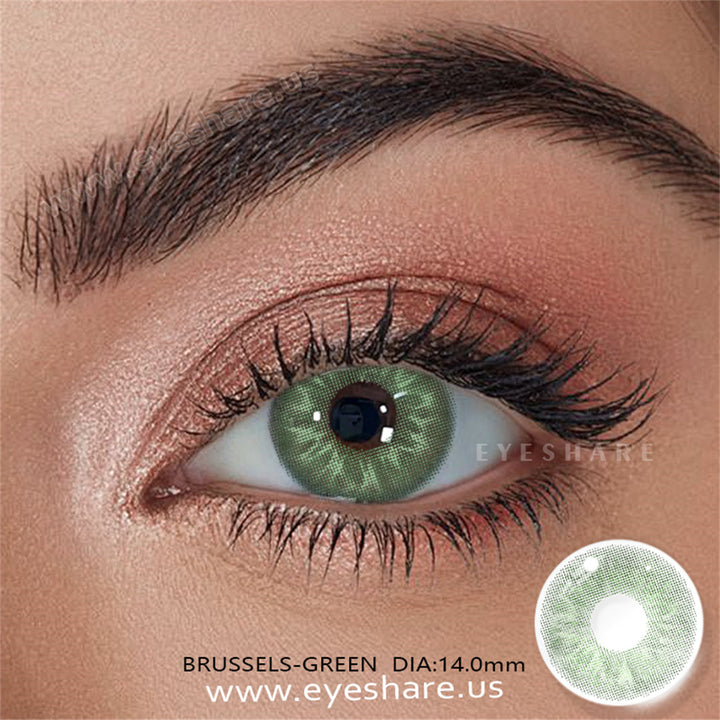 Rynx Brussels Green 14.0 mm 1 Pair | 1 Year