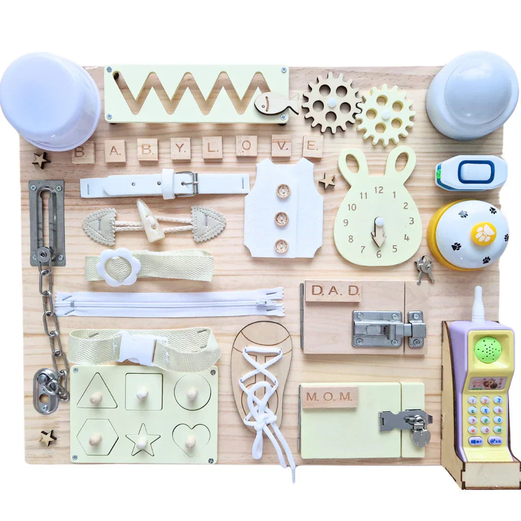 Lisslune | PlayDomus – Educational Activity Board with Drawing Table for Kids