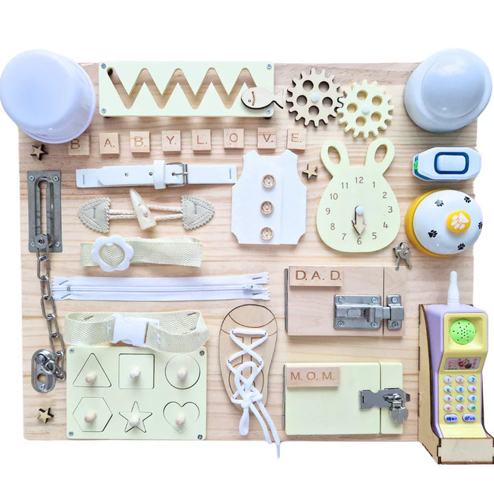 Lisslune | PlayDomus – Educational Activity Board with Drawing Table for Kids