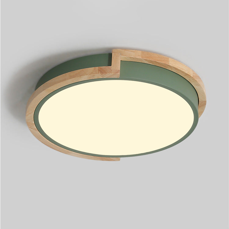 Lisslune | LumenCraft Nordic LED Ceiling Light | Wooden Frame | Acrylic Shade | Mood Light | For Bedroom and Living Room