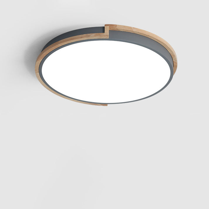 Lisslune | LumenCraft Nordic LED Ceiling Light | Wooden Frame | Acrylic Shade | Mood Light | For Bedroom and Living Room