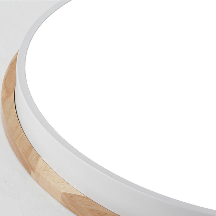 Lisslune | LumenCraft Nordic LED Ceiling Light | Wooden Frame | Acrylic Shade | Mood Light | For Bedroom and Living Room