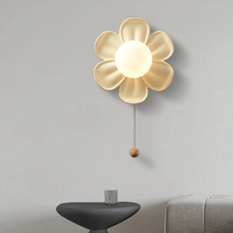 Lisslune | BloomSphere Artistic Flower Ball Wall Light – Modern Flower Decoration