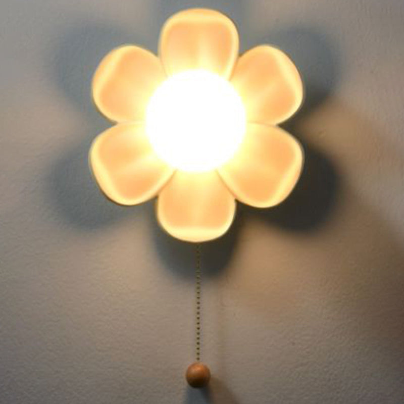 Lisslune | BloomSphere Artistic Flower Ball Wall Light – Modern Flower Decoration