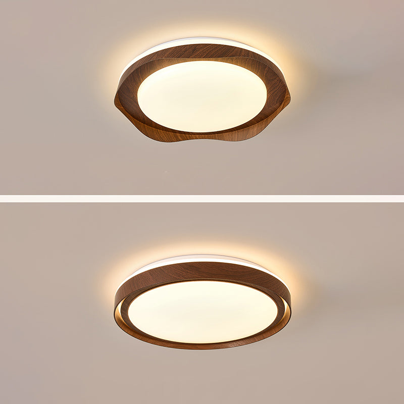 Lisslune | Simplicity Iron Acrylic Round LED Ceiling Lamp for Bedroom