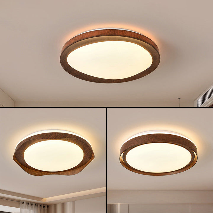 Lisslune | Simplicity Iron Acrylic Round LED Ceiling Lamp for Bedroom
