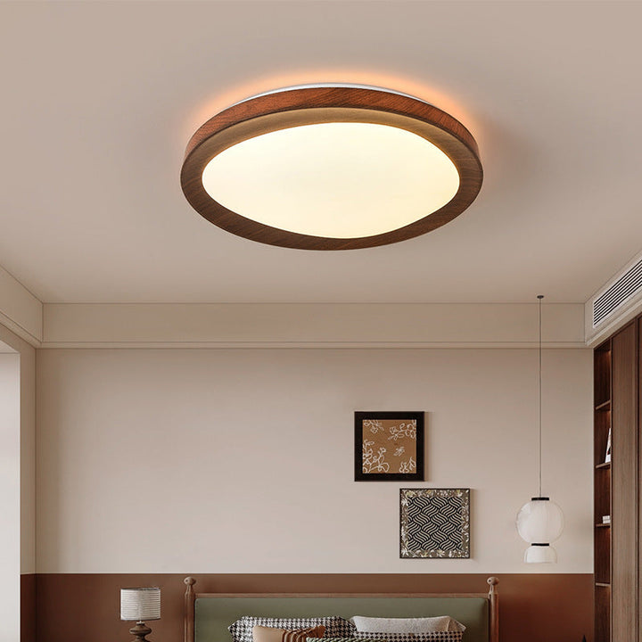 Lisslune | Simplicity Iron Acrylic Round LED Ceiling Lamp for Bedroom