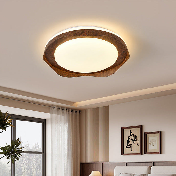 Lisslune | Simplicity Iron Acrylic Round LED Ceiling Lamp for Bedroom