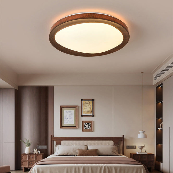 Lisslune | Simplicity Iron Acrylic Round LED Ceiling Lamp for Bedroom
