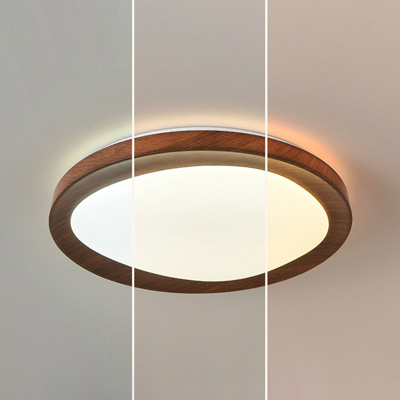 Lisslune | Simplicity Iron Acrylic Round LED Ceiling Lamp for Bedroom