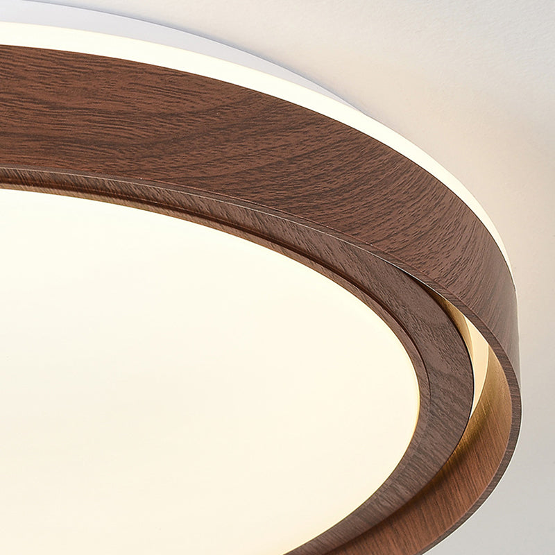 Lisslune | Simplicity Iron Acrylic Round LED Ceiling Lamp for Bedroom