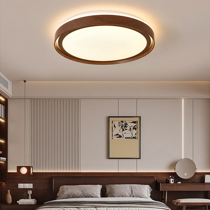 Lisslune | Simplicity Iron Acrylic Round LED Ceiling Lamp for Bedroom
