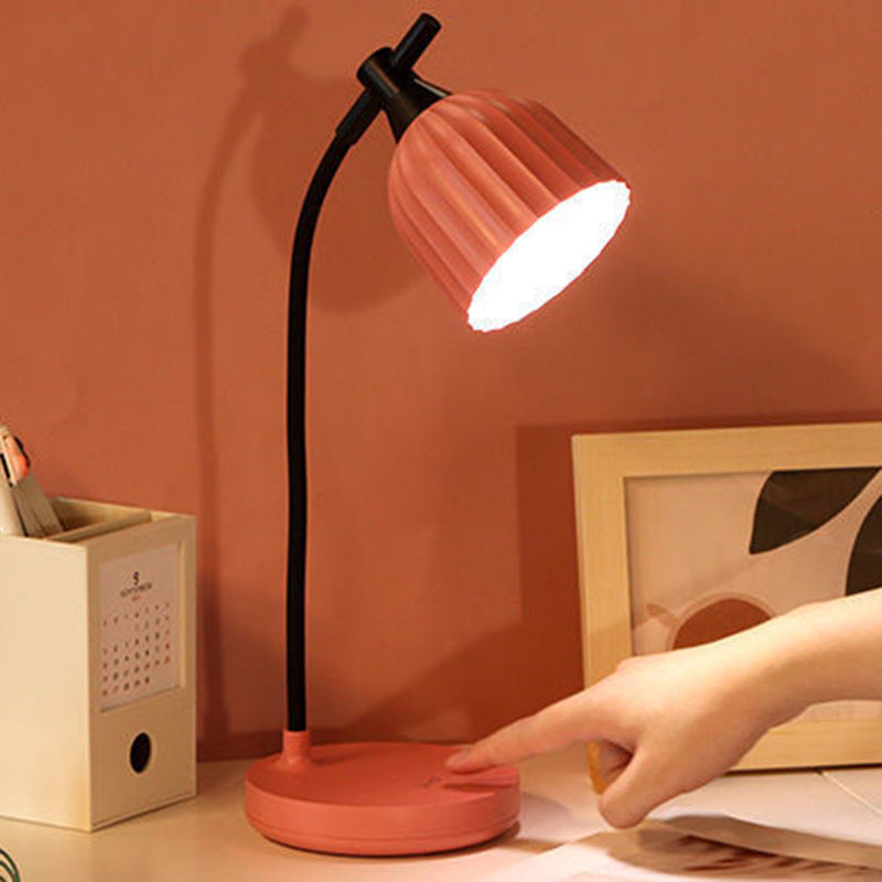 Lisslune | Modern Minimalistic Round Folded ABS LED Table Lamp For Living Room
