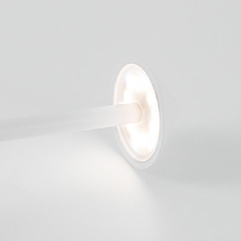 Lisslune | Modern Simplicity Triangle Cone Round Acrylic Cylinder Iron LED Table Lamp for the Living Room