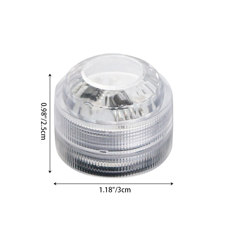 Lisslune | Modern simplicity waterproof battery PS round underwater LED landscape lighting outdoor light for outdoor patio
