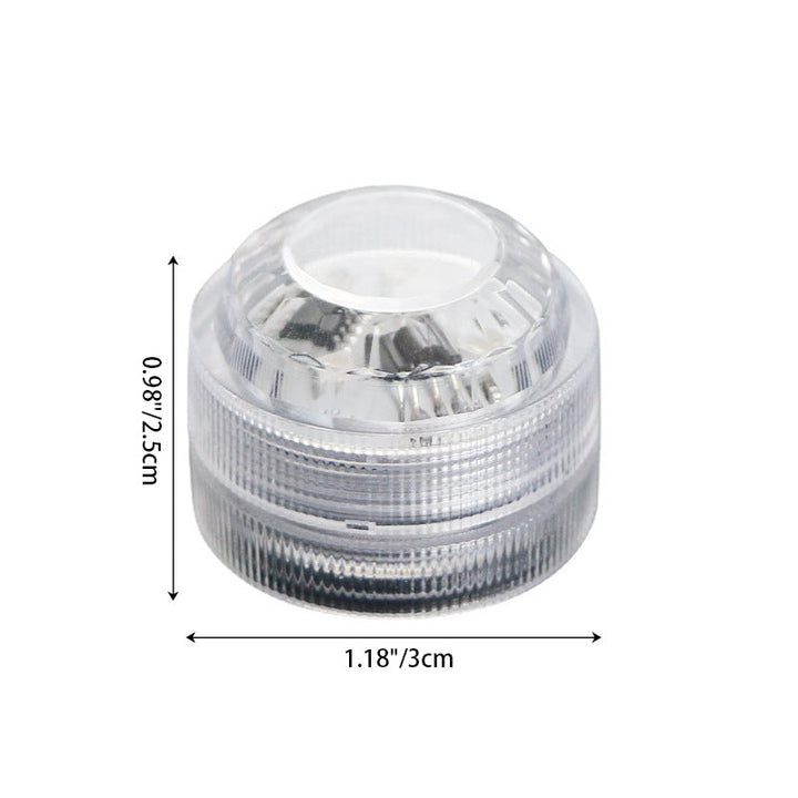 Lisslune | Modern Simplicity waterproof Battery PS round underwater LED landscape lighting outdoor light for outdoor patio