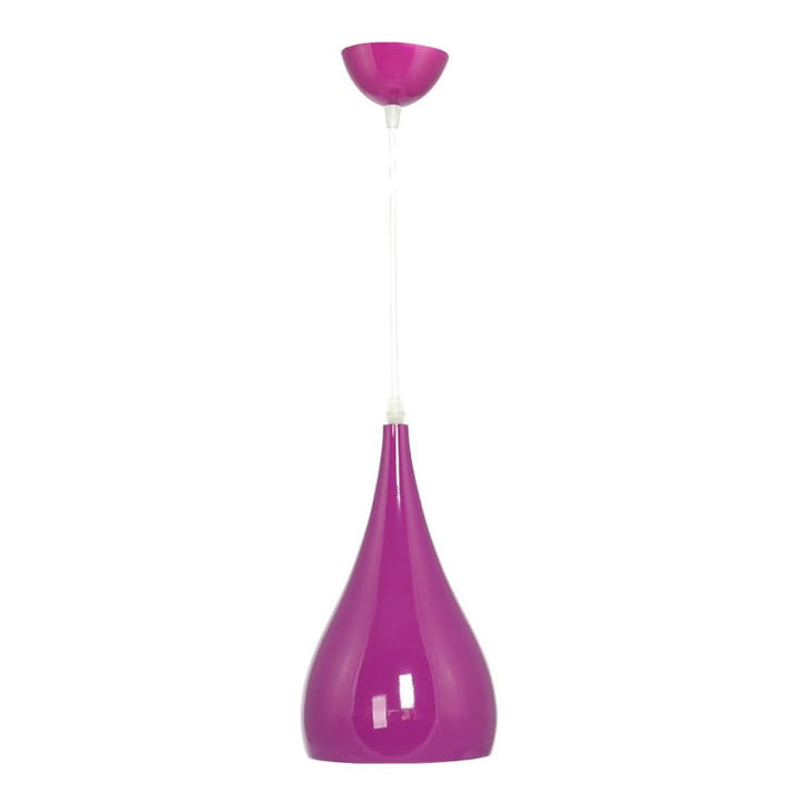 Lisslune | Nordic Iron Wood Aluminum Pumpkin Water Drop 1-Light Pendant Light for Dining Room
