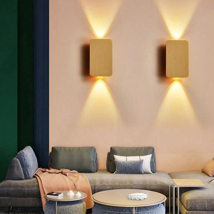 Lisslune | Nordic Minimalist Aluminum Rectangular LED Wall Sconce