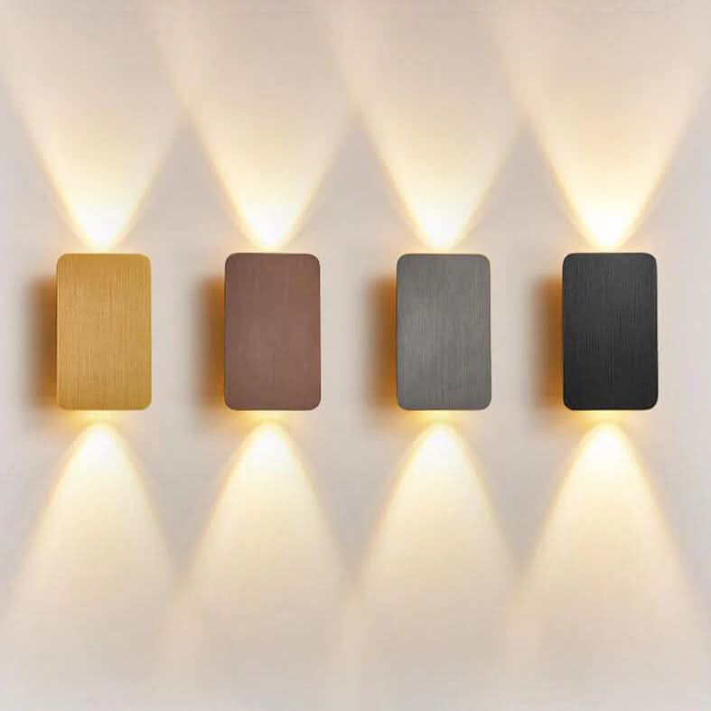 Lisslune | Nordic Minimalist Aluminum Rectangular LED Wall Sconce