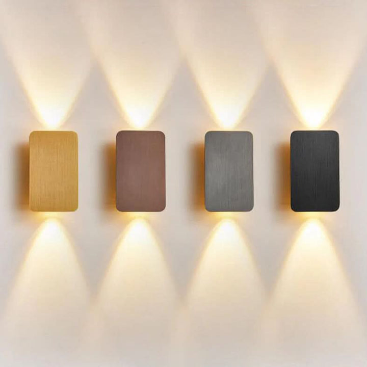 Lisslune | Nordic Minimalist Aluminum Rectangular LED Wall Sconce