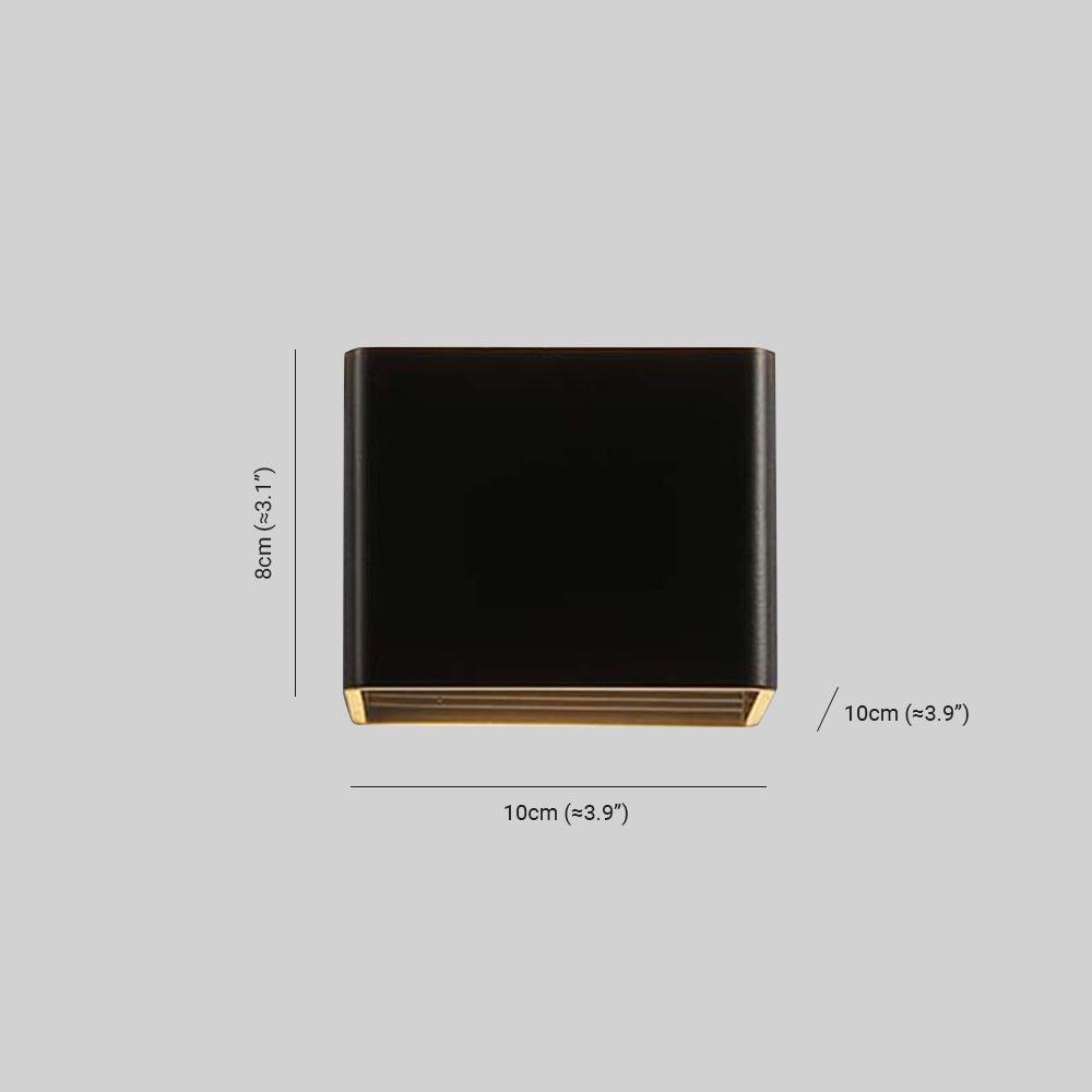 Lisslune | Square Wall Light with Unique Design