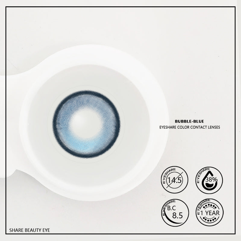 Rynx Bubble Blue 14.5mm 1 Pair | 1 Year