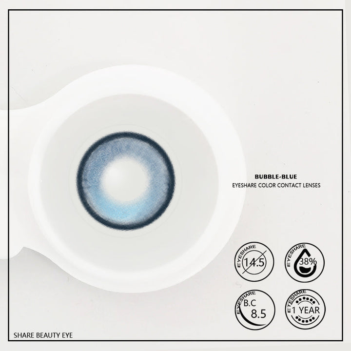 Rynx Bubble Blue 14.5mm 1 Pair | 1 Year
