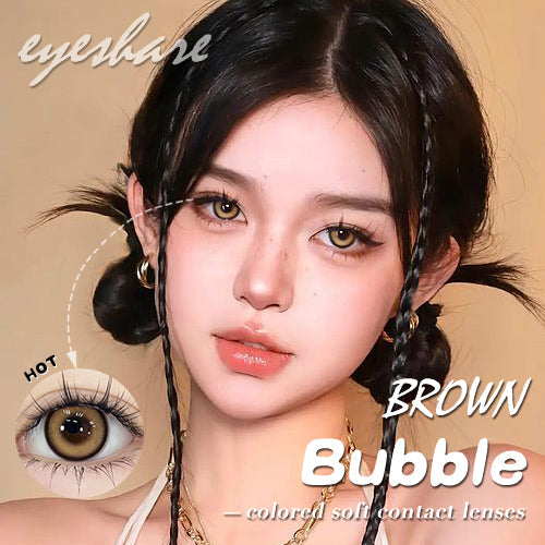 Rynx Bubble Brown 14.5mm 1 Pair | 1 Year