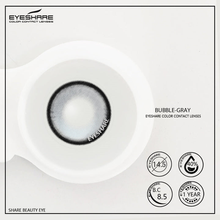 Rynx Bubble Gray 14.5 mm 1 Pair | 1 Year