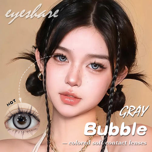 Rynx Bubble Gray 14.5 mm 1 Pair | 1 Year