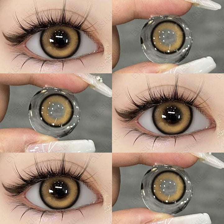 Rynx Bubble Brown 14.5mm 1 Pair | 1 Year